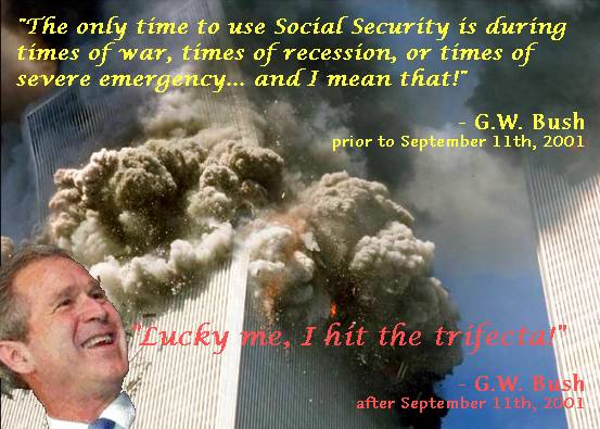 "LUCKY ME!" - the pResident PRICK!