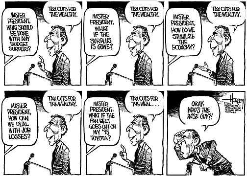Tax Cuts for the Wealthy  - David Horsey