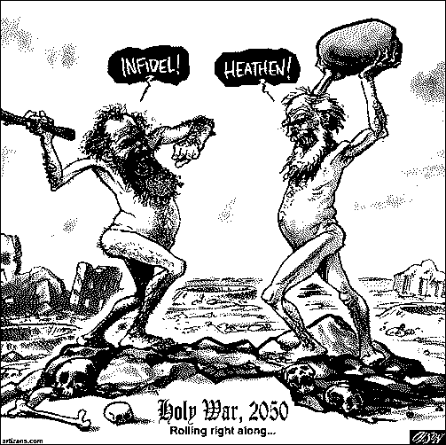 Holy War, 2050 - Rolling right along...