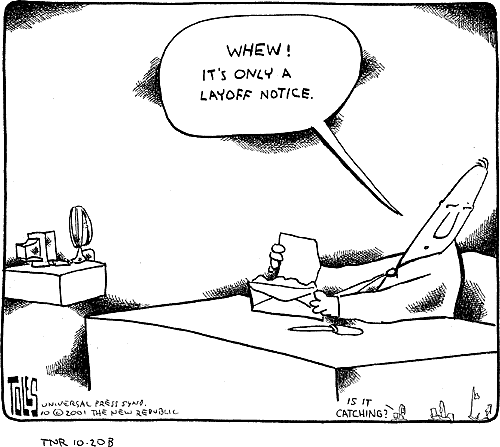 Whew! It's Only a Layoff Notice.