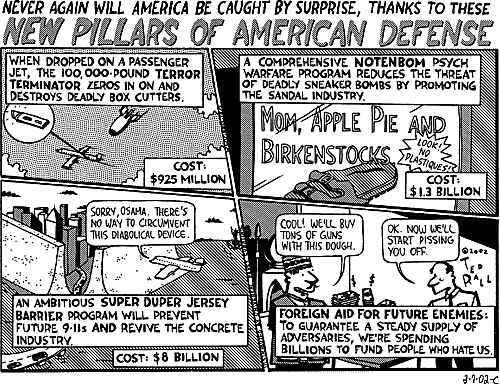 New Pillars of American Defense - Ted Rall