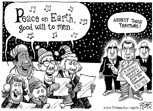 Peace on Earth? - TRAITORS!